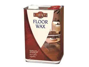 Liberon 004274 Wood Floor Wax Clear 5 litre LIBFWW5L