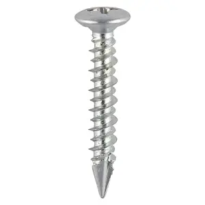 TIMCO Window Fabrication Screws Pan Countersunk PH High-Low Thread Slash Point Zinc - 4.3 x 20