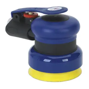 Sealey Air Palm Orbital Sander With Soft Rubber Handgrip 75mm 1/4" BSP SA802