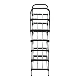 6 Tiers Shoe Rack Shoe Storage Organizer Shelf Space Saving Display Shelves