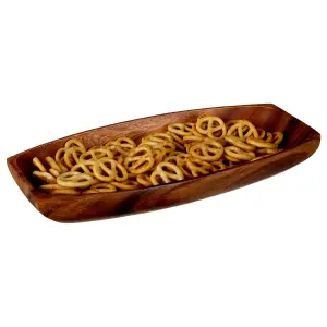 Interiors by Premier Elegant Small Oblong Serving Dish, Versatile Serving Dish, Natural Large Serving Dish For Breakfast