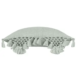 Yard Anko Macramé Tassel Feather Filled Cushion