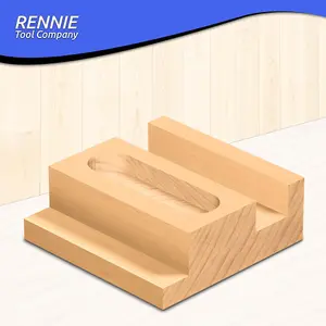 Rennie Tools - 2.5mm Cutting Diameter x 12mm Flute x 1/4" Shank TCT Tipped 2 Flute Straight Router Cutter Bit. 2.5mm Router Bit