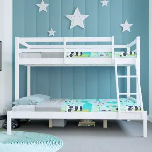 Vida Designs Sydney White Triple Sleeper Bunk Bed