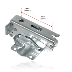 Door Hinges for Siemens Fridge Freezer 3306 3702 3307 3703 5.0 41.5 Pair Hinge