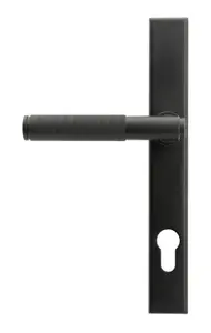 From The Anvil Matt Black Brompton Slimline Lever Espag. Lock Set