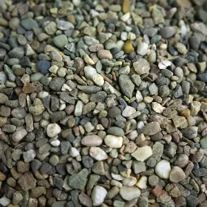 1kg Natural Round Coloured Plant Pot Garden Gravel - Premium Garden Stones for Decoration