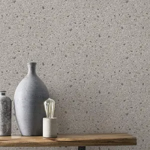 Rasch ROCKNROLLE Grey Stone Pebbles Wallpaper Modern Textured Paste The Wall