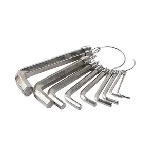 Viktor Hardware Hex Key Set of 10 Piece Min 1.5MM to Max 10MM