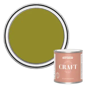 Rust-Oleum Premium Craft Paint - Pickled Olive 250ml