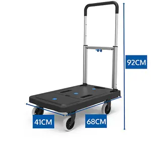 HandiMoova FPT Heavy Duty Folding Platform Trolley 135kg Load Capacity