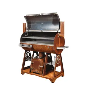 Offset Charcoal 12900cm² Smoker & Grill