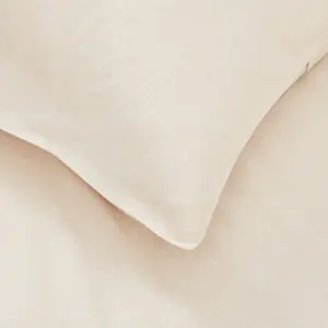 Bamboo & French Linen Pillowcases Natural