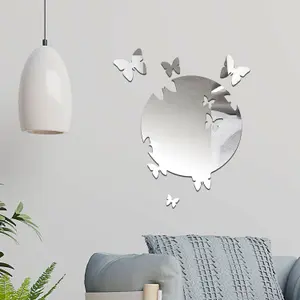 Walplus Butterfly Mirror Sticker