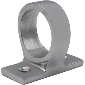 AFIT Polished Chrome Sash Ring Eye Window Lift 45mm