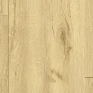 GoodHome Lulea Authentic Natural Wood effect Laminate Flooring Sample