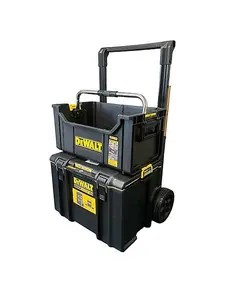 Dewalt Toughsystem 2.0 DS280 Tote Tool Box + DS450 Mobile Tool Storage Box