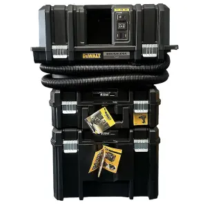 Dewalt DCV586MN-XJ Cordless FLexvolt Wet Dry Vacuum X2 TSTAK Storage Cases