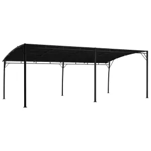 Berkfield Garden Sunshade Awning 6x3x2.55 m Anthracite