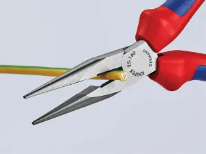 Knipex Snipe Nose Side Cutting Pliers (Radio) Multi-Component Grip 160mm (6.1/4in)