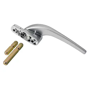 W98 Slimline Espag Window Handle, Polished Chrome, Right Handed, Fits 10mm, 20mm, 30mm, 40mm Spindle Lengths