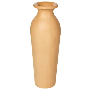 Decorative Vase MUAR Ceramic Orange