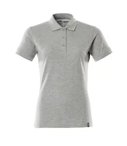 Mascot Crossover Ladies Fit Polo Shirt (Grey-Flecked)  (Small)