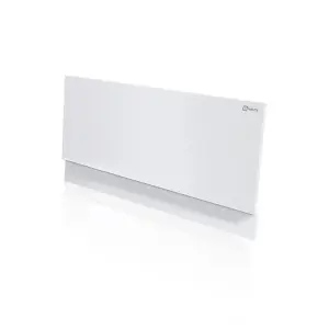 Aquarius Halite Waterproof End Bath Panel White Gloss 900mm