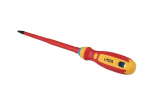 Laser Tools 8453 VDE 1000V Insulated Flat Screwdriver 5.5 x 125mm