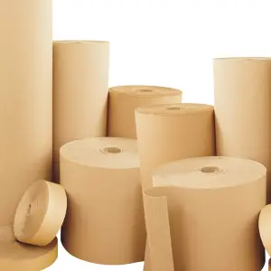 750mm x 75m Corrugated Cardboard Roll Cushioning Wrap For House Moving, Gift Wrapping & Shipping