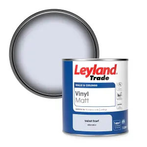 Leyland Trade Vinyl Matt Walls & Ceilings Emulsion Paint Velvet Scarf (PPG1248-3) 1L