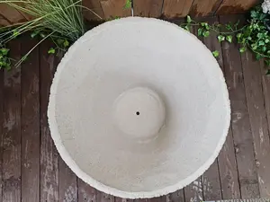 Large Greek patterned Sandstone Planter Pot