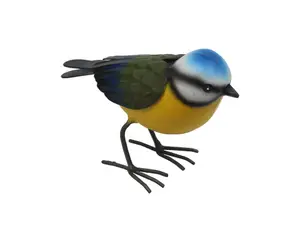 Primus Large Metal Blue Tit Garden Ornament