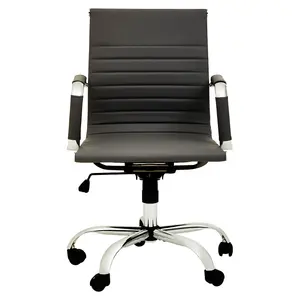 Interiors by Premier Brent Black Low Back Home Office Chair