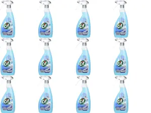 Cif Professional Window & Multi Surface Cleaner Spray 750ml (Pack of 12)