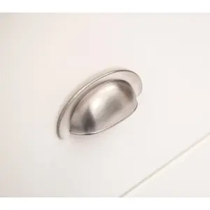 Lovere 6 Drawer Chest of Drawers Chrome Cup Handle