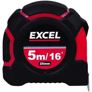 Excel Tape Measure 8m/5m Pack of 2