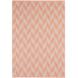 Ecology Collection Outdoor Rugs in Orange  600Or