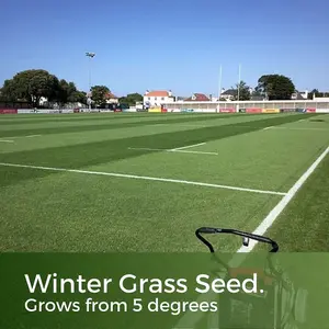 ColdPro Grass Seed - Fast Growing Winter Lawn Seed - Germinates in Low Soil Temperatures - Hard Wearing - 10kg