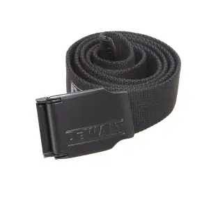 DeWalt Pro Black Regular Elasticated belt, One size