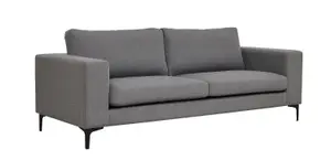 Bolero Sofa , 3,seater , Grey Fabric