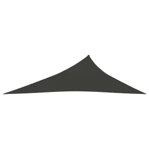 Berkfield Sunshade Sail 160 g/m2 Anthracite 4x5x6.8 m HDPE