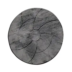 Akor Peak Garden Concrete Stepping Stone Weathered Slate 450mm Pack of 25