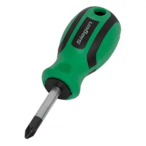 Sealey Screwdriver Pozi With Contoured Soft Grip Handle No 2 x 38mm S01183