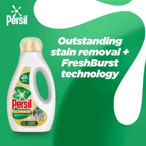 Persil Ultimate Liquid Detergent Active Clean Stain Removal 31 Washes 837ml, 4pk