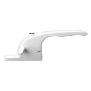 Yale Virage Cockspur Window Handle (3 Pack) - White, Right, 21mm