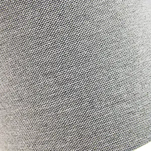 Modern and Sleek 35cm Width Light Grey Linen Fabric Drum Lamp Shade 60w Maximum