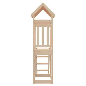 Berkfield Outdoor Playset 52.5x110.5x214 cm Solid Wood Pine