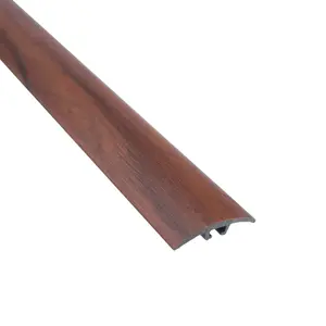 Upvc wood effect door edging floor trim threshold pvc self-adhesive 1000mm x 32mm e66 togo mahogany