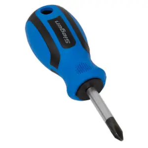 Sealey Screwdriver Phillips With Contoured Soft Grip Handle 2 x 38mm S01178